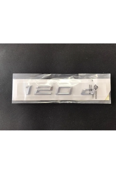 EDEXPORT Bmw 120 D Bagaj Tip Yazısı E81 E87 F20 F21 (Ithal) 51147135550