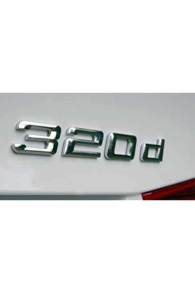 KARparts Bmw 3 Serisi 320d Bagaj Yazı (16cm) 51147289888