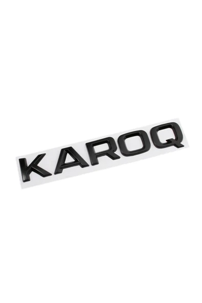 Bimbo Skoda Karoq Bagaj Yazısı Siyah - 1