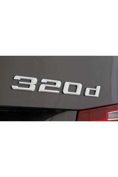 KARparts Bmw 3 Serisi 320d Bagaj Yazı (16cm) 51147289888 - 2