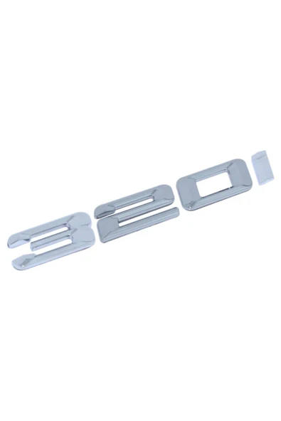Araba etiketi 320i Bagaj Yazısı Krom 150mm 51147289882
