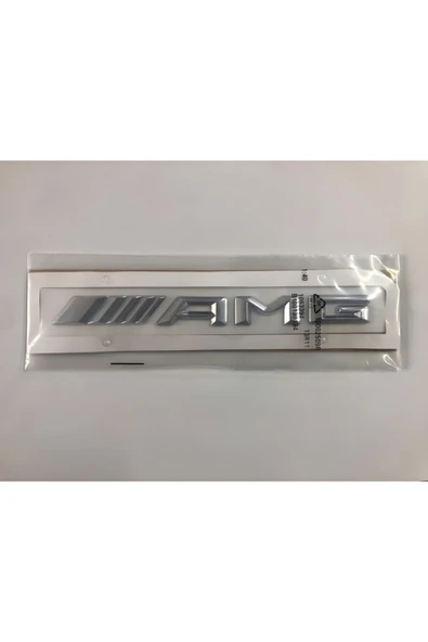 BTAP GERMANY Mercedes Uyumlu  Amg Yazı Krom Yeni Model Bombeli
