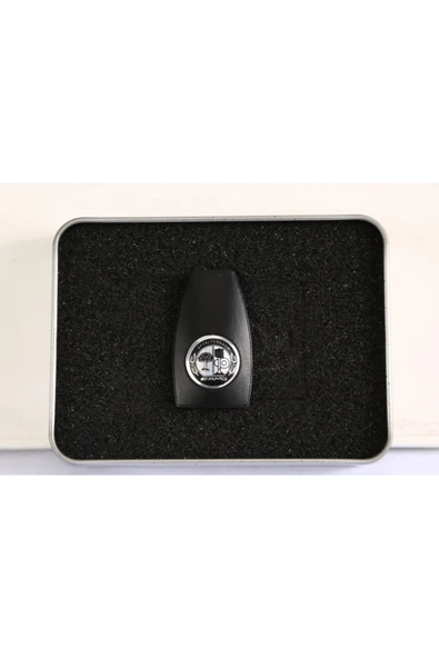 Bimbo Otomotiv Amg Metal Rozetli Anahtar Kapağı (siyah-beyaz) - 1