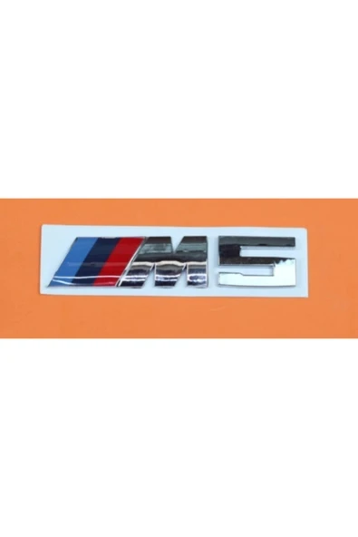KARparts Bmw M5 Uyumlu Bagaj Yazısı Krom 77 mm 51147893594
