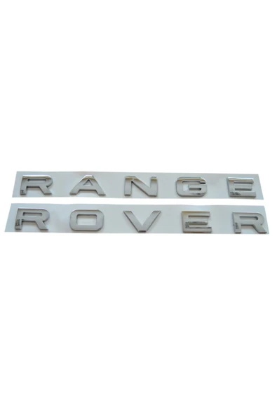Bimbo Otomotiv Range Rover Yazı Krom