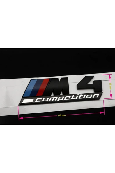 Bimbo Otomotiv M4 Competıtıon Yazı Siyah - 1