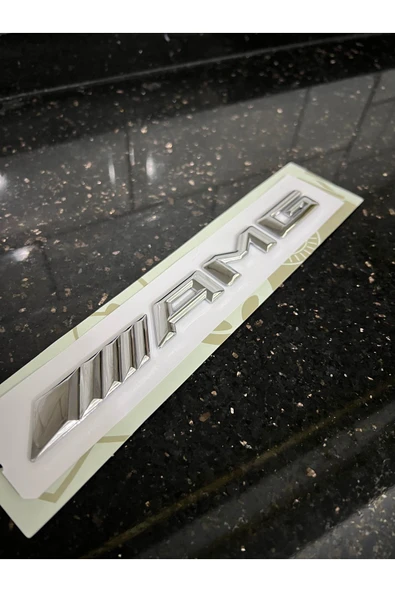 kaytaz MERCEDES BAGAJ AMG YAZISI YENİ 3D TİP