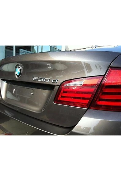 KARparts Bmw 5 Serisi E39 E60 F10 G30 530d Bagaj Yazısı Krom (16cm) 51147219547