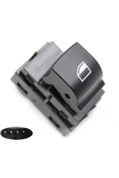 OEM Bmw 5 Serisi F01 F10 Ön Sağ Arka Sol Arka Sağ Cam Düğmesi 61319241949