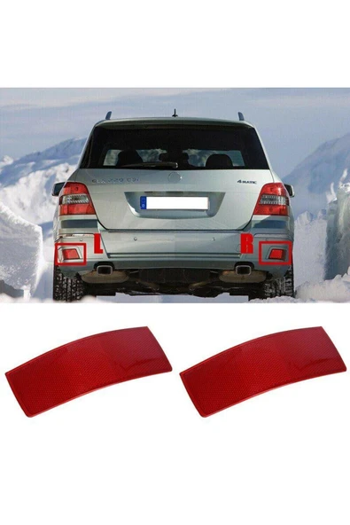 gkl Mercedes Glk X204 Arka Tampon Reflektörü Sağ 2008-2012 2048200274 - 2
