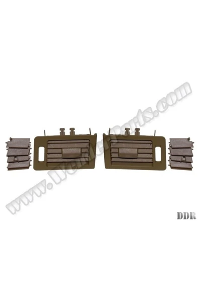 akmirza Klima/kalorifer Izgarası W204 Ön (set:2ad); Bej - 2048309854s2