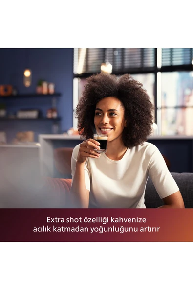 Philips 5500 Serisi LatteGo Tam Otomatik Espresso Makinesi, 20 Sıcak ve Soğuk İçecek, EP5547/90 - 3