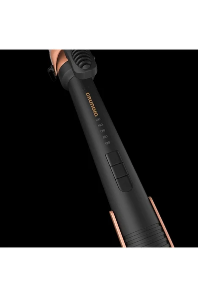 Grundig HS 7431 NaturaShine Saç Maşası Uyumlu Siyah - 6