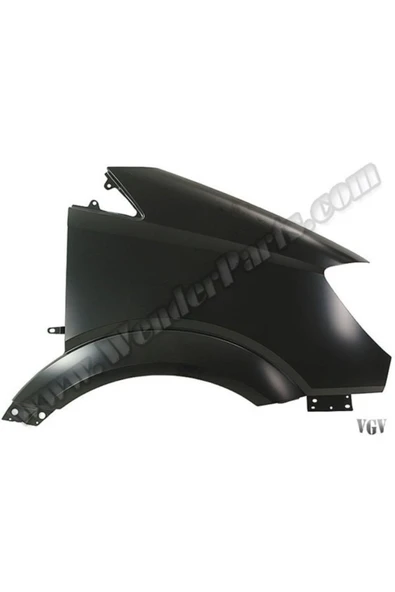 akmirza Çamurluk Spr906 Ön Sağ (deliksiz; Sac) 2006-13 - 9066377819s - 1