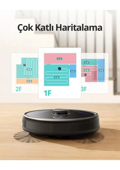 Anker Eufy LR30 Hybrid Plus Çöp İstasyonlu Akıllı Robot Süpürge - 4