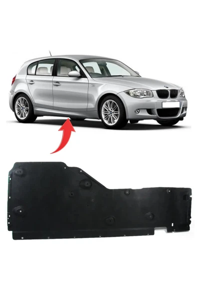 gkl Bmw 1 Serisi E87 Sağ Alt Taban Muhafaza 51757059390 - 1