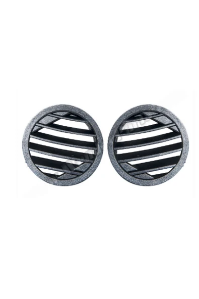 Wender 2046807987S2 Klima/Kalorifer Izgarası X204 Ön Üst (Set:2ad); Siyah - 1
