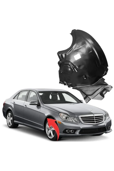gkl E W212 Çamurluk Davlumbazı Sağ Önün Arkası 2009-2012 2126903130