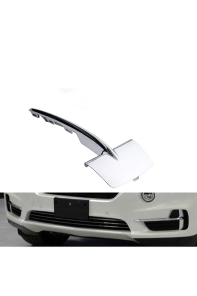 BTAP GERMANY Bmw X5 F15 Ön Sağ Krom Tampon Izgara Çitası 51117325396 Uyumlu - 1