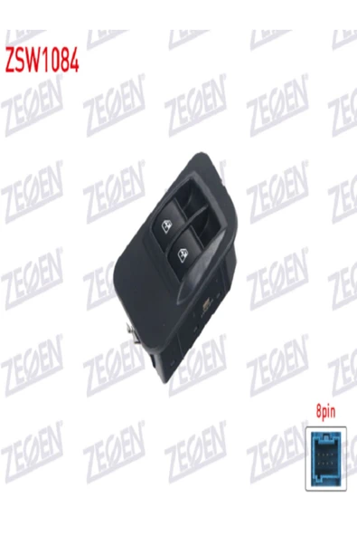 renom Peugeot Bipper Nemo Fiorino Sol Ön Cam Açma Düğmesi 6490.g8 - 2