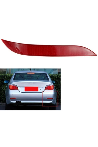 KARparts Bmw E60 (03-07)-arka Tampon Reflektör Sağ 63146915040 - 1
