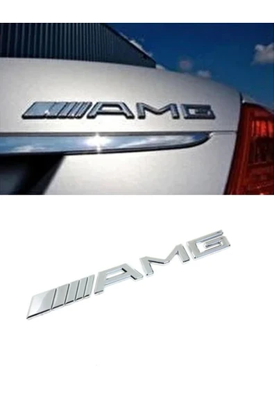 MeyZone Mercedes AMG Bagaj Yazısı Tüm Modellere Uyumlu Bagaj Amg Yazı
