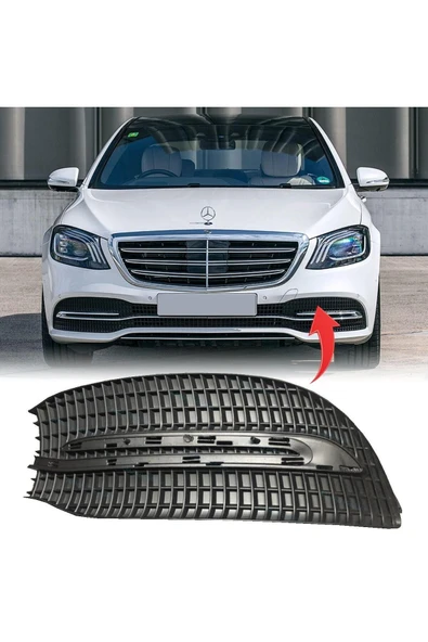 gkl S-Class W222 Ön Tampon Izgarası Sol 2013-2017 2228850800