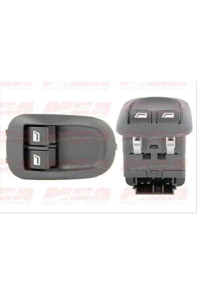 MGA Cam Acma Anahtarı Sol Komple Peugeot : 206 31112 Uyumlu