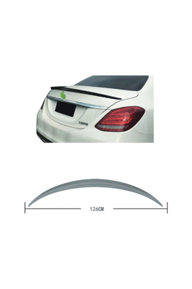 frohe Mercedes W205 Uyumlu  Bagaj Spoyleri, Piano Siyah, M A2057900588