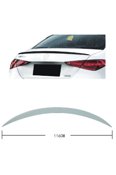 frohe Mercedes W206 AMG Bagaj Spoyleri, M A2067900900 Uyumlu