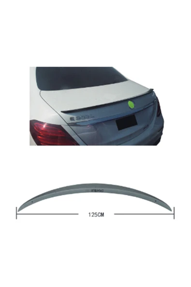 frohe Mercedes W213 AMG Bagaj Spoyleri, 2016-2019,Uyumlu  M A2137900001