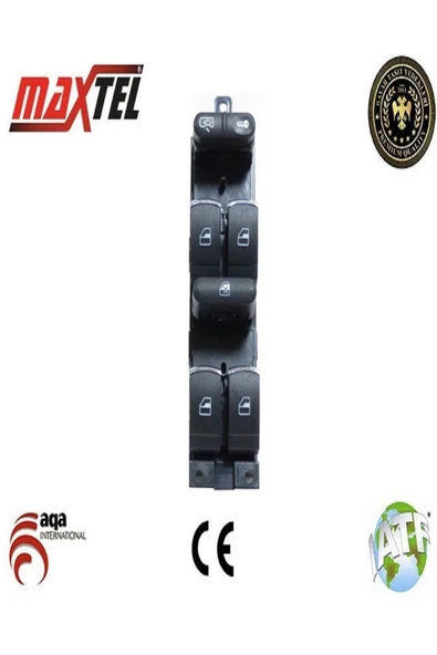 Maxtel Özlina Cam Kaldirma Anahtari Vw Bora -golf Iv-passat On Sol 13 Fisli 3b0959857