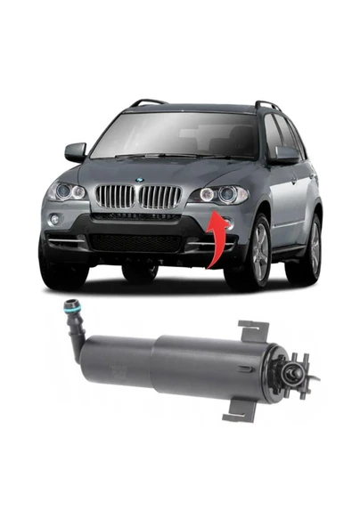 gkl Bmw E70 X5 Far Yıkama Robotu Sol 2007-2013 61674286753