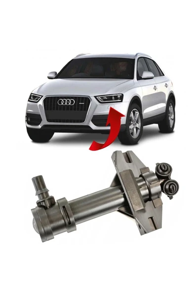 gkl Audi Q3 Sol Far Yıkama Robotu 2012-2015 8u0955101