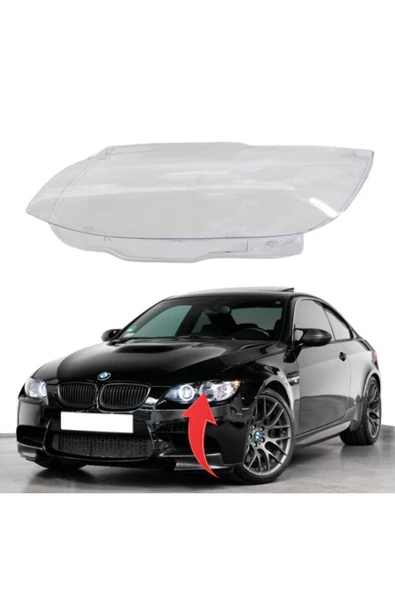gkl Bmw 3 Serisi E92 E93 Far Camı Sol 2006-2009 63117182507