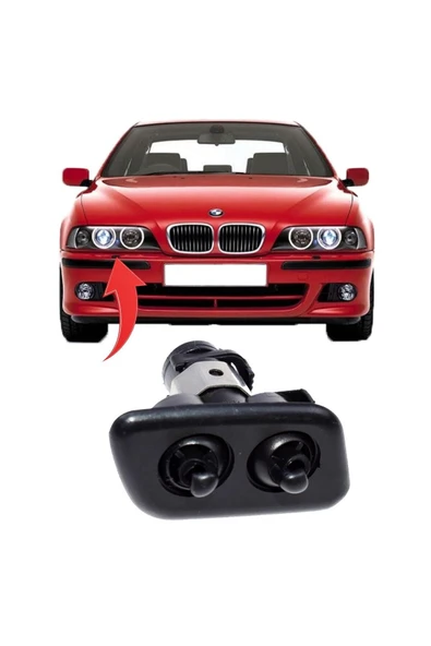 gkl Bmw 5 Serisi E39 Far Yıkama Fıskiyesi Sağ 1995-2004 61678360662