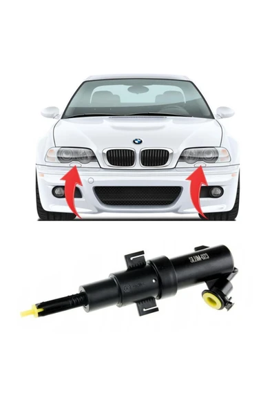 gkl Bmw 3 Serisi E46 Far Yıkama Robotu Sağ/sol 1998-2006 61678362823