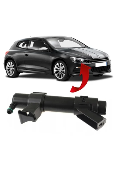 gkl Vw Scirocco Sağ Far Yıkama Robotu 2009-2014 1k8955978a