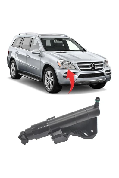 gkl Mercedes X164 Gl Far Yıkama Robotu Sağ 2006-2012 1648600847