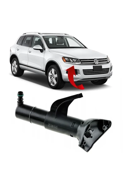 gkl Vw Touareg Sağ Far Yıkama Robotu 2011-2014 7p6955978