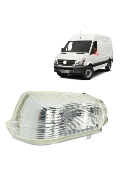 Wender Mercedes Sprinter Serisi W906 Sol Ayna Sinyali A0018229120