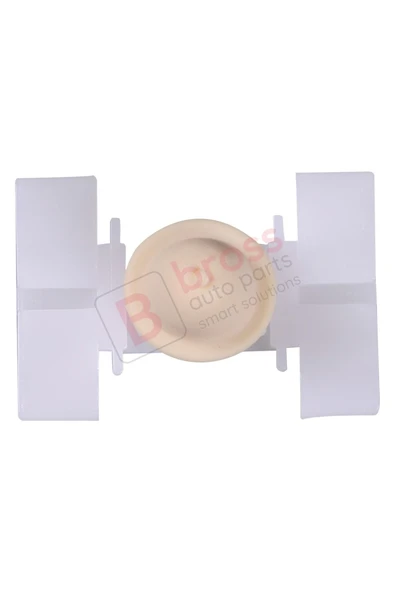 Bross Otomotiv Bmw Için 10 Adet Yan Çıta Klipsi, Beyaz 51131960054 - 2