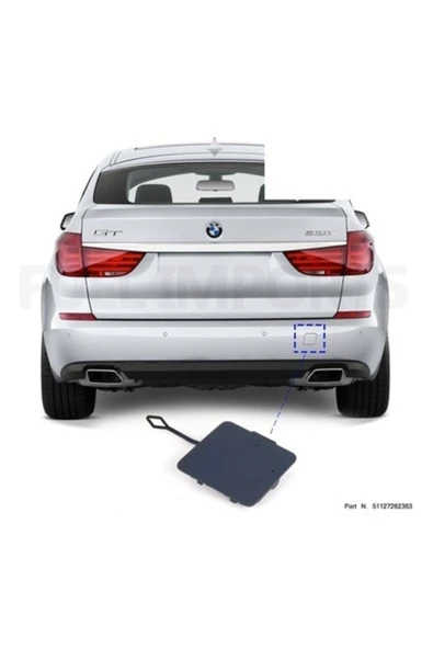 KARparts F07 Makyajsız Arka Çeki Kapağı M Olmayan 51127262363