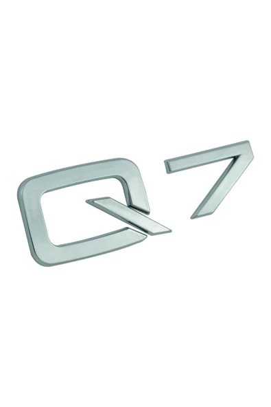 BTAP Q7 Bagaj Yazısı Krom 4l0853741