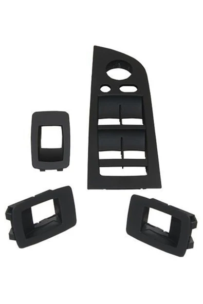 Wender Parts Bmw Cam Düğme Çerçevesi E90+lcı (set); Siyah 9217332/874s4