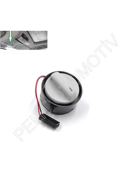 PELİTOTOMOTİV Golf Plus Sunroof Açma Düğmesi 1k0959613a (2005-2009) Gri