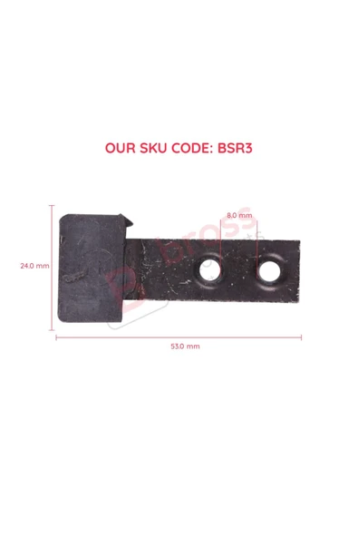 Bross Otomotiv Bmw E46 Için Sunroof Kaydırıcı Mekanizması Klipsi: 54138246027 - 5