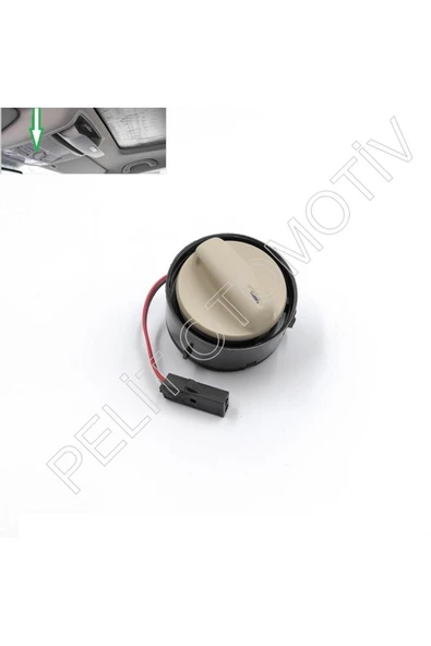 PELİTOTOMOTİV Golf Sunroof Açma Düğmesi 1k0959613a (2004-2009) Bej