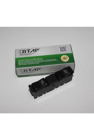 BTAP GERMANY Mercedes Uyumlu Cam Düğmesi Ön Arka Sol 0008208110