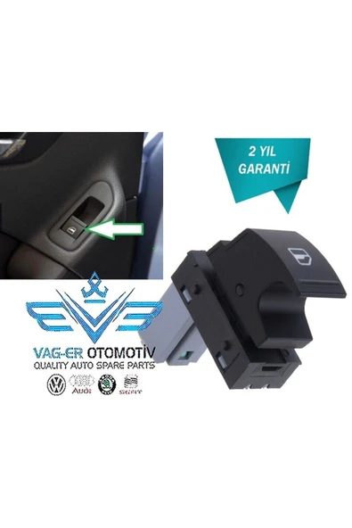 OEM AMAROK 2016-2020 ARKA SAĞ CAM AÇMA DÜĞMESİ TUŞU 7L6959855B